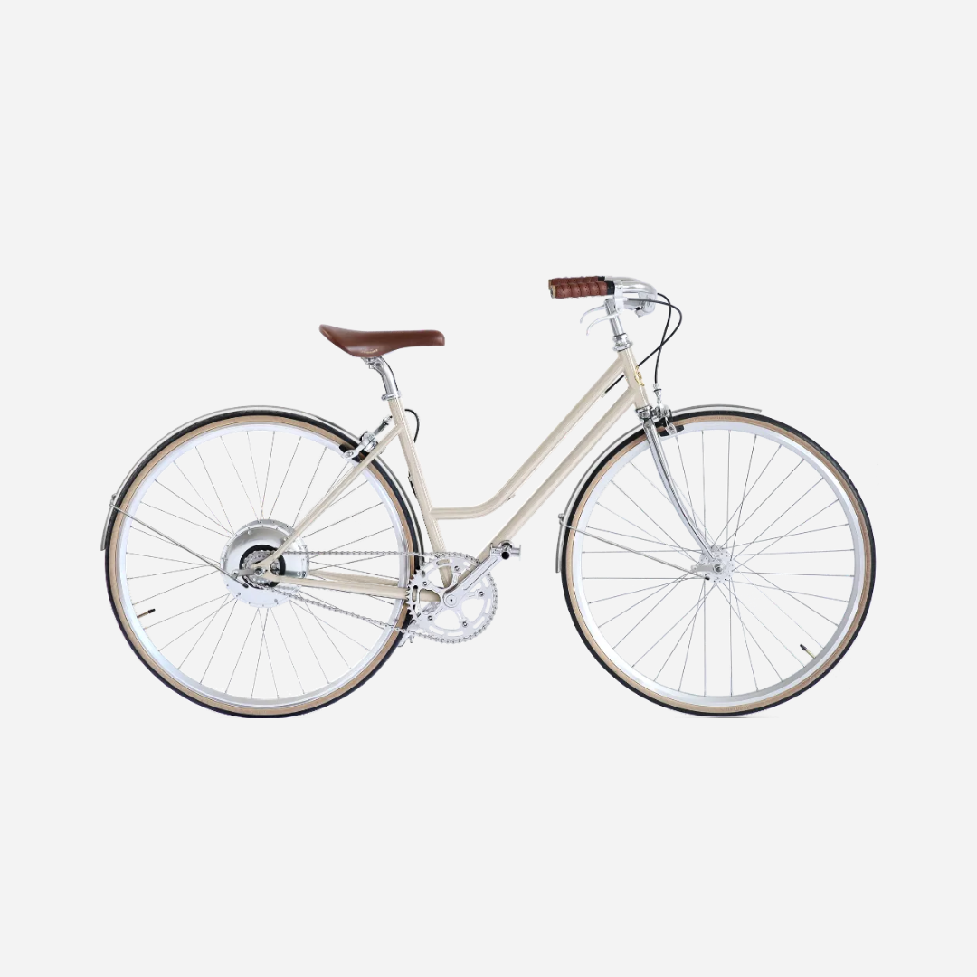 E-bike Jitensha Paris Goma avec garde-boue