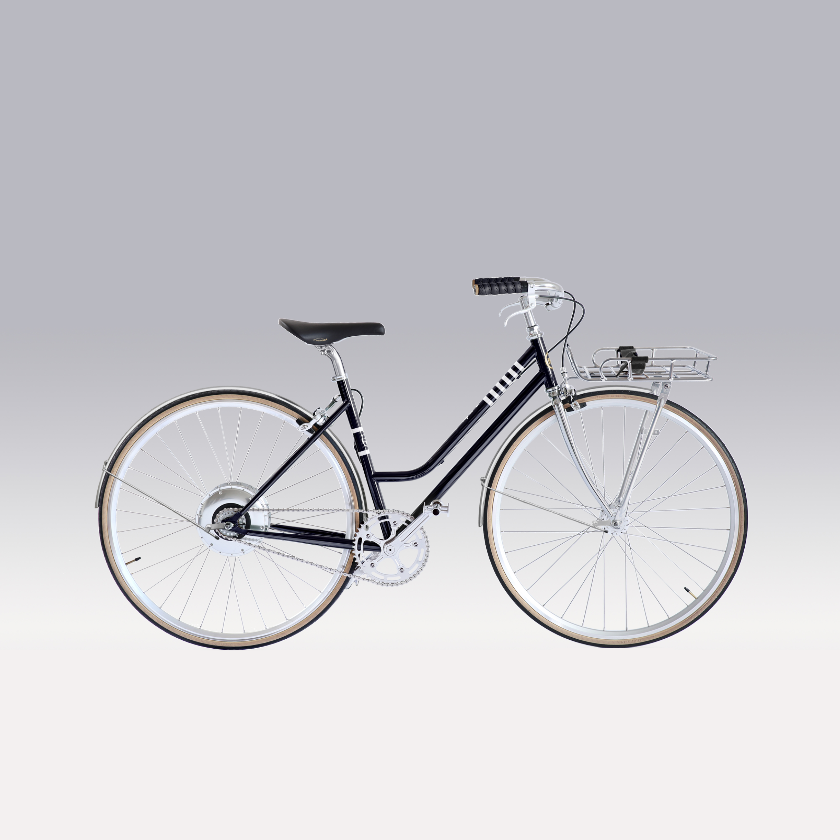 agnès b. avec Jitensha e-bike Paris Black