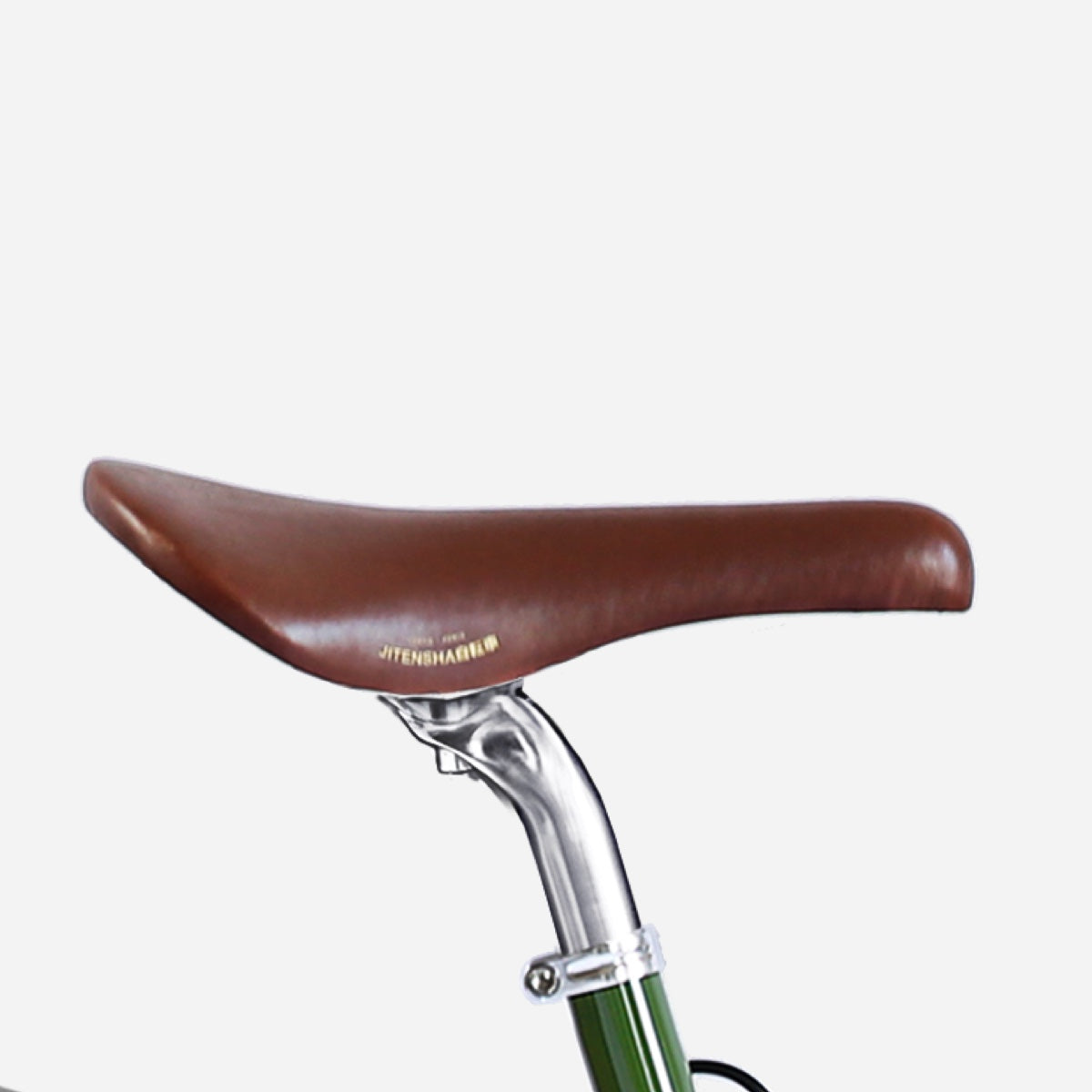 E-bike Jitensha Paris Matcha avec garde-boue et panier