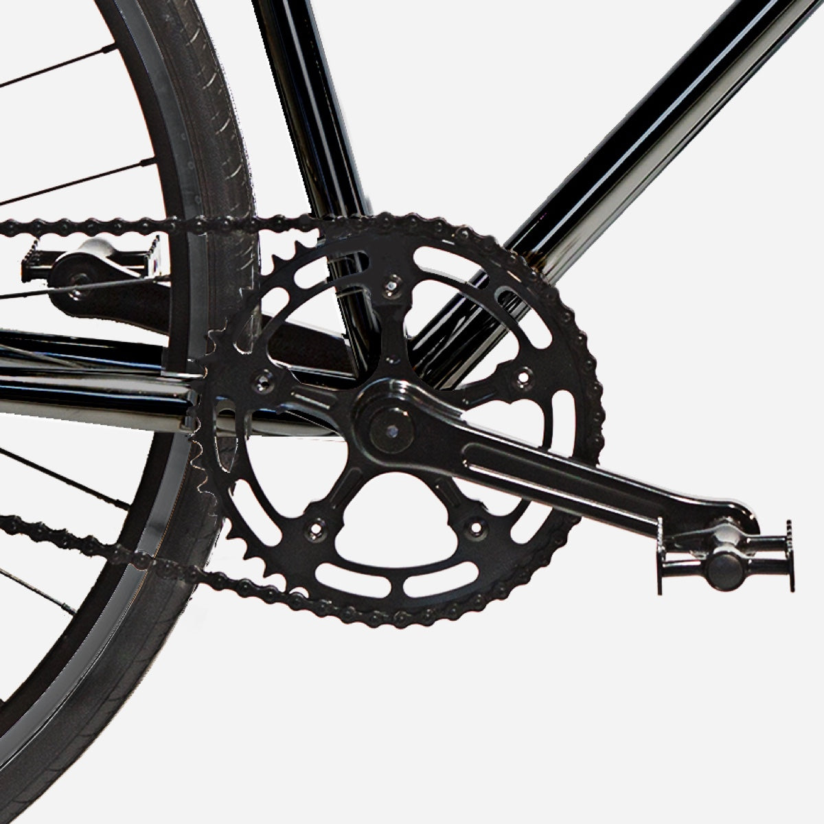 E-JITENSHA Tokyo Black with basket