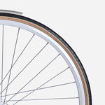 E-bike Jitensha Paris Chrome avec garde-boue