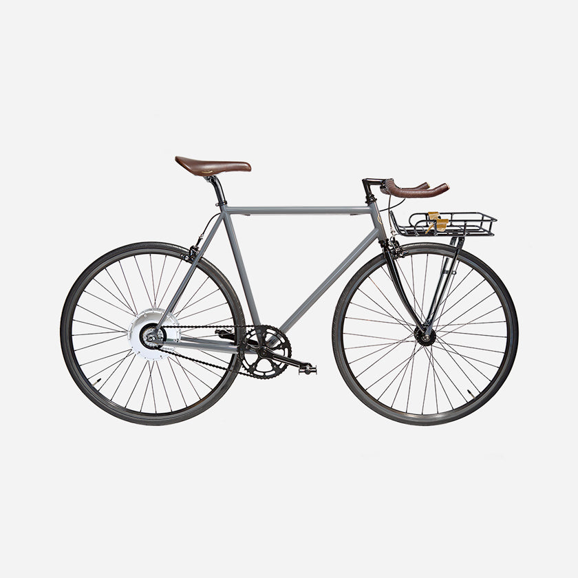 E-JITENSHA Tokyo Kuri with Basket