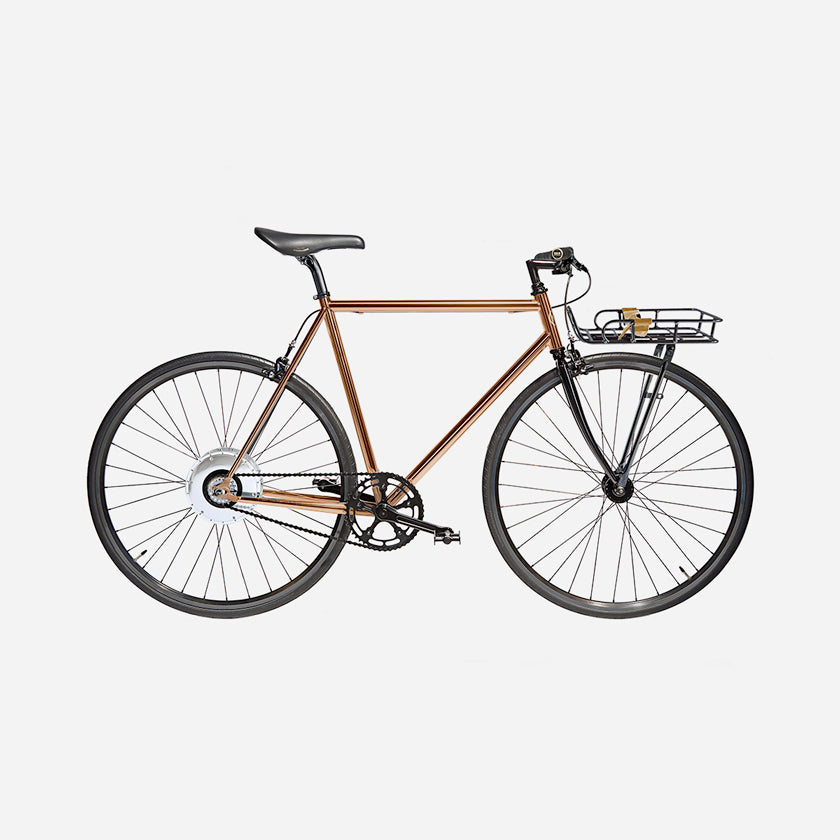 E-JITENSHA Tokyo Copper with basket