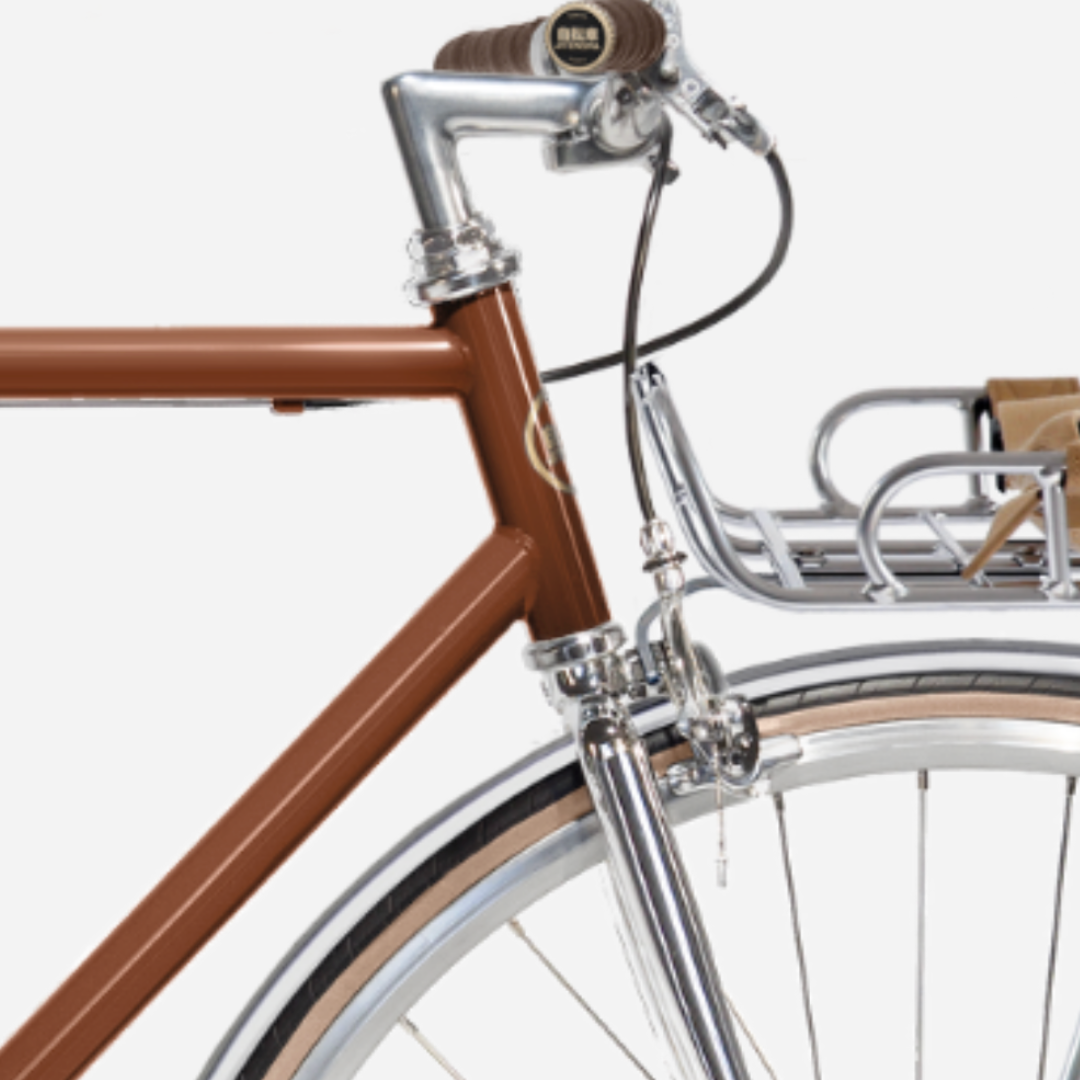 E-JITENSHA Tokyo Kuri avec garde-boue et panier