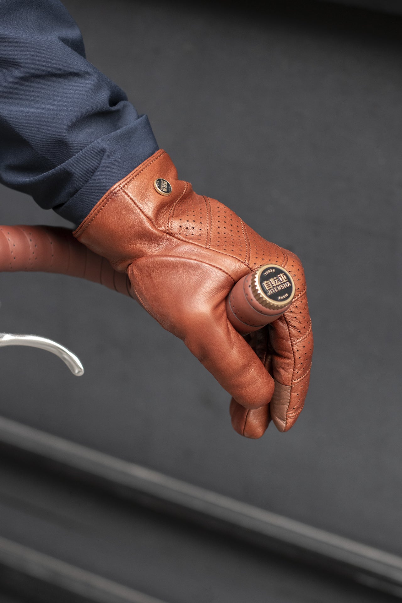 Gants Jitensha x Maison Fabre - Camel