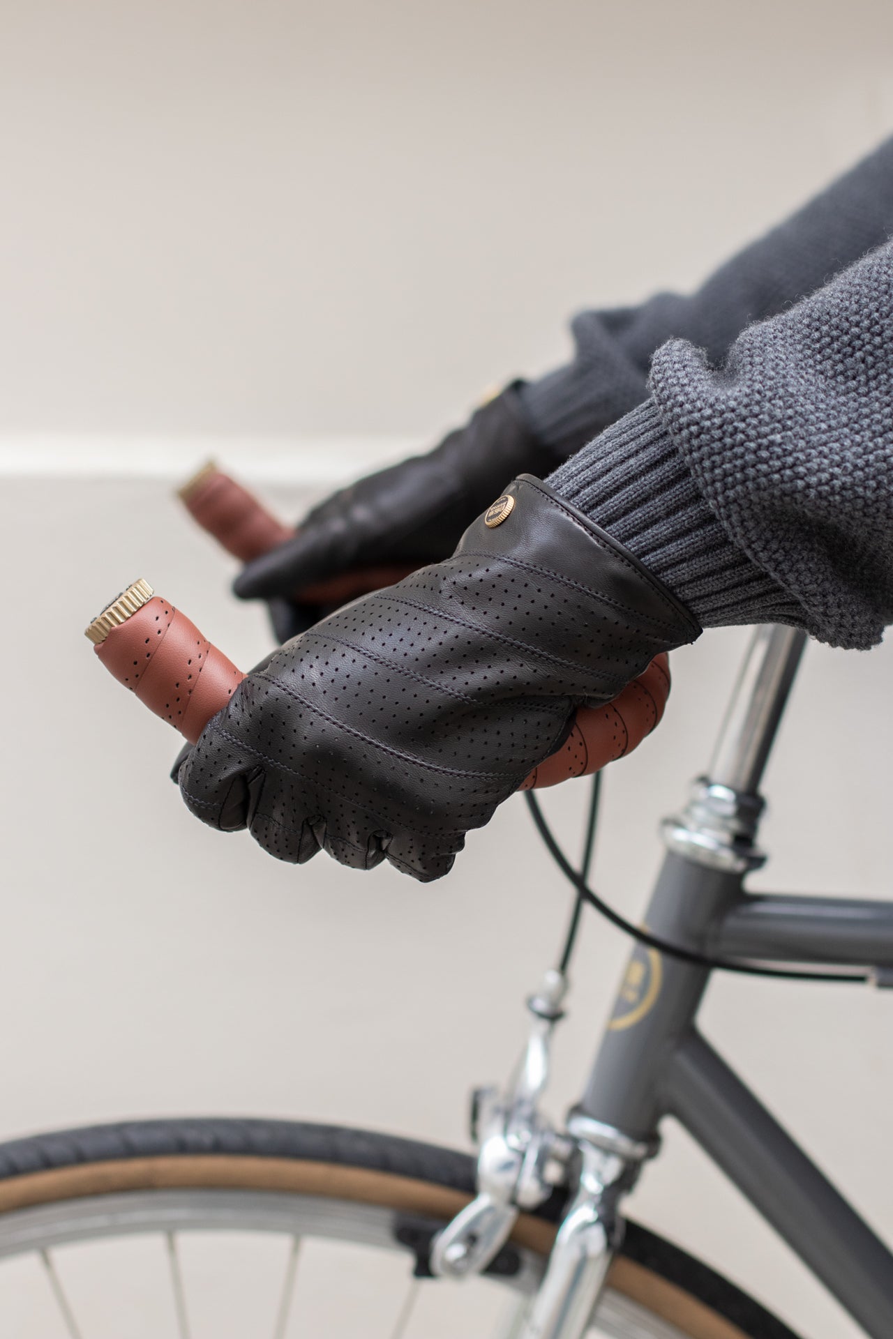 Gants Jitensha x Maison Fabre - Black