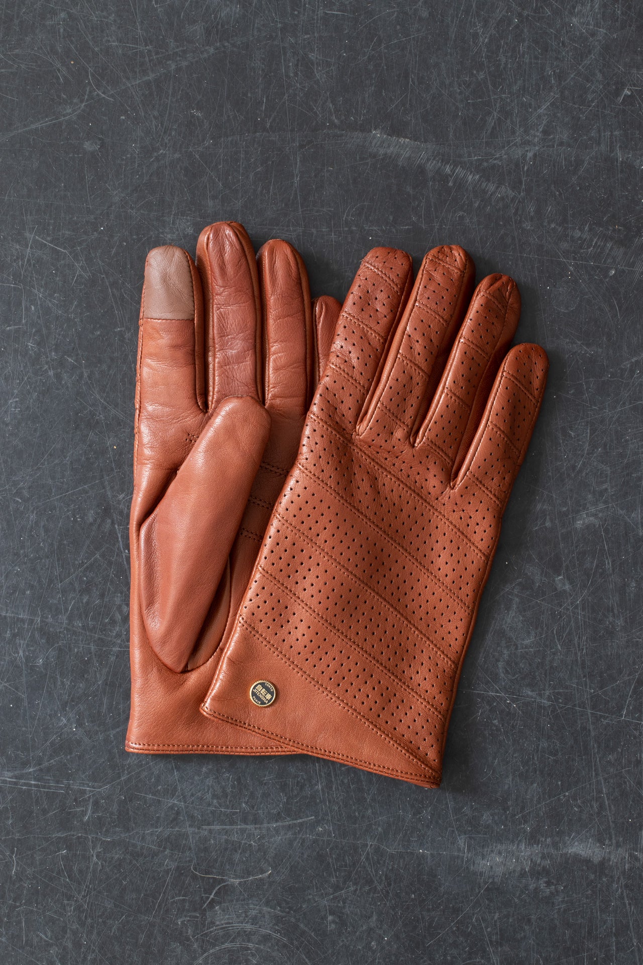 Gants Jitensha x Maison Fabre - Camel