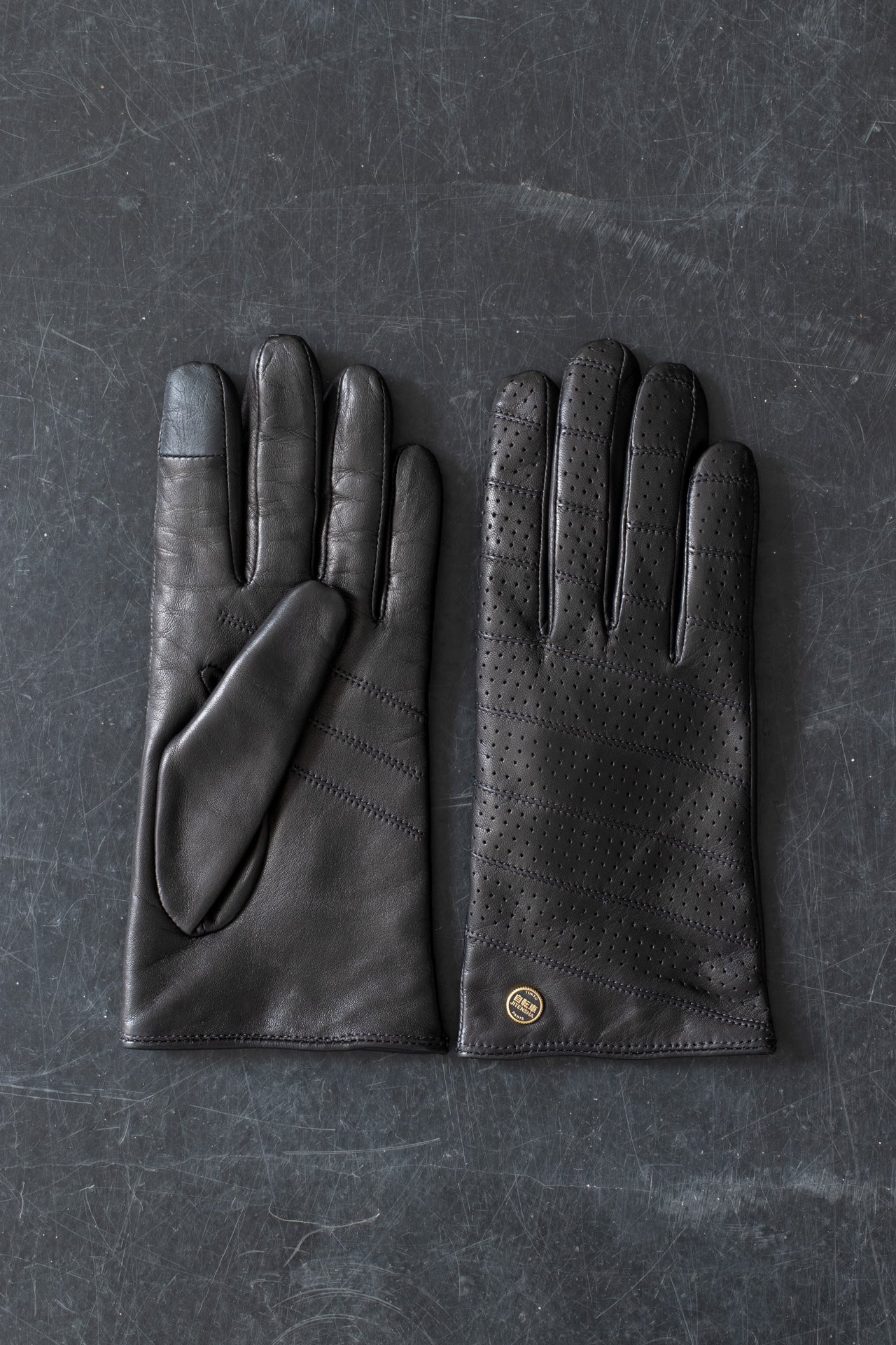 Gants Jitensha x Maison Fabre - Black