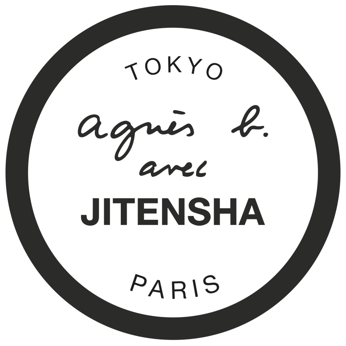 agnès b. avec JITENSHA Single Speed Tokyo Black