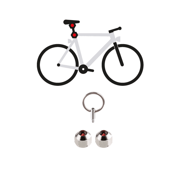 <tc>HEXLOX Safety Kit for EJITENSHA and 2-Speeds - Black | JITENSHA</tc>