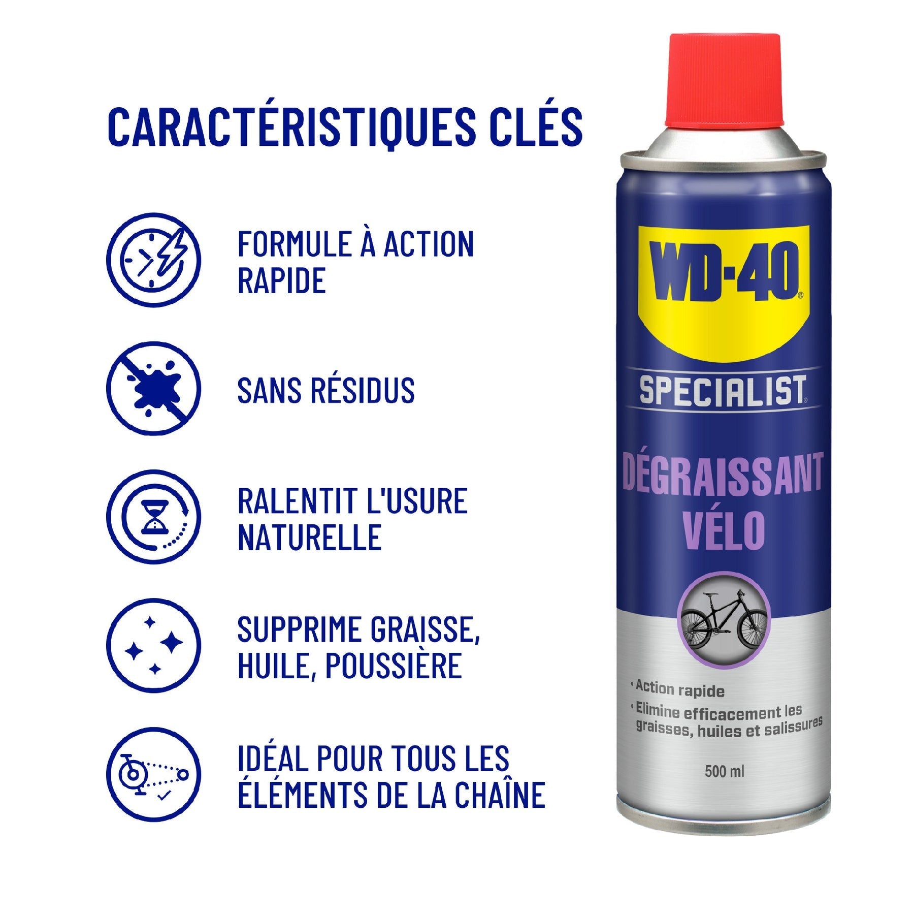 WD 40 - Bicycle chain degreaser
